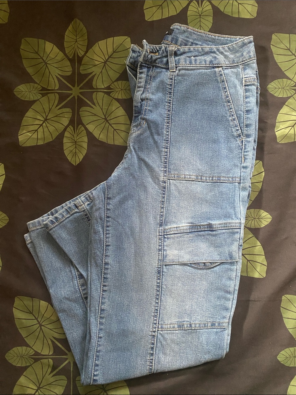 Light Wash Denim Jeans